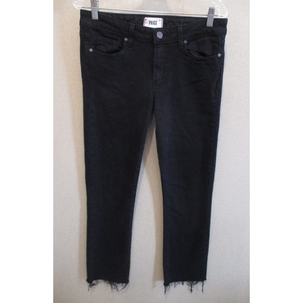 Paige Skyline Straight Jeans Size 30 Cut Off Ankle